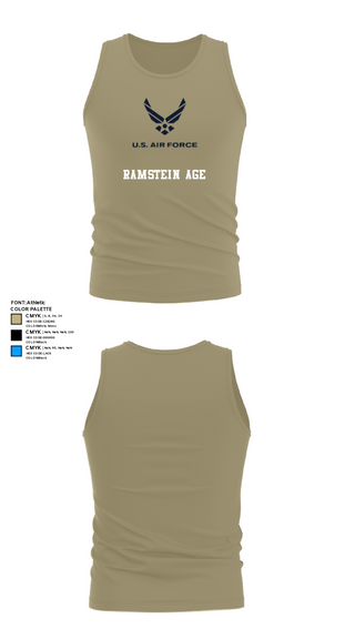 Tank Top, Ramstein AGE, , Teamtime, Team time, sublimation, custom sports apparel, team uniforms, spirit wear, spiritwear, sports uniforms, custom shirts, team store, custom team store, fundraiser sports, apparel fundraiser