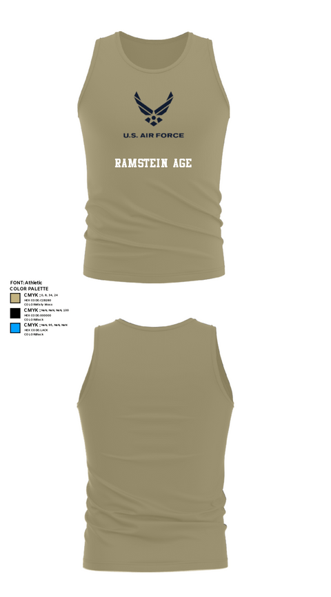 Tank Top, Ramstein AGE, , Teamtime, Team time, sublimation, custom sports apparel, team uniforms, spirit wear, spiritwear, sports uniforms, custom shirts, team store, custom team store, fundraiser sports, apparel fundraiser