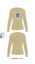 C-Co. 1-181st 51621268 Women's Long Sleeve V-neck Shirt - 78