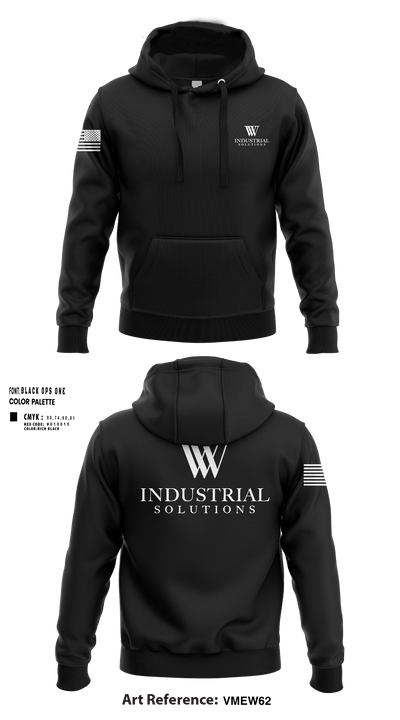 WV Industrial Solutions 3411083 Hoodie - 201