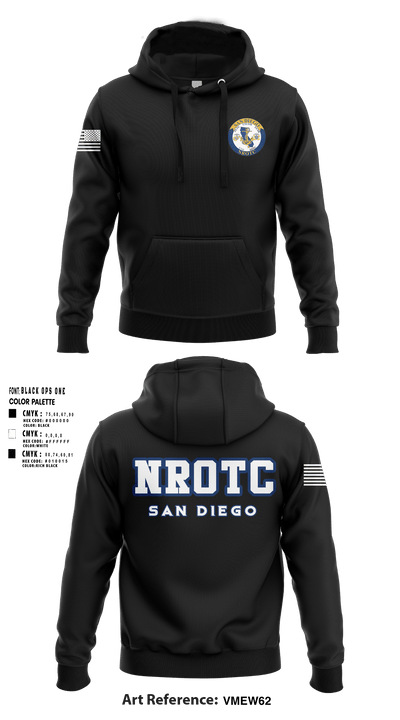 NROTC San Diego' 81589608 Hoodie - 1
