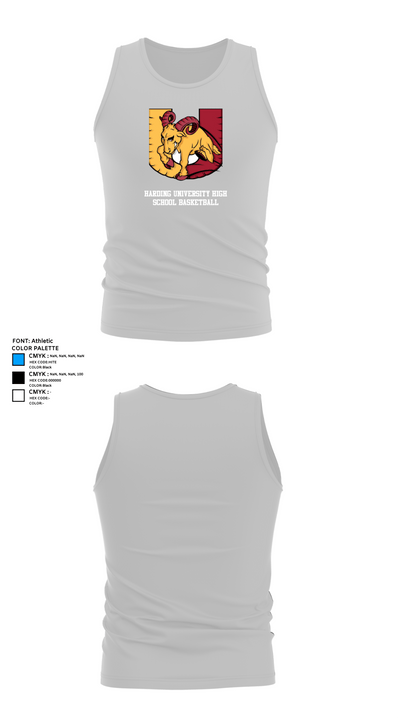 Harding University High School Basketball 22142209 Tank Top - 13