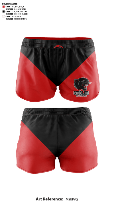Stigler Middle School Cheer 10121480 Women's Shorts - 41