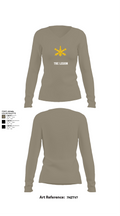 The Legion 97243463 Women's Long Sleeve V-neck Shirt - 62