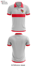 Central Junior High School Golf 27660603 Short Sleeve Performance Polo - 41