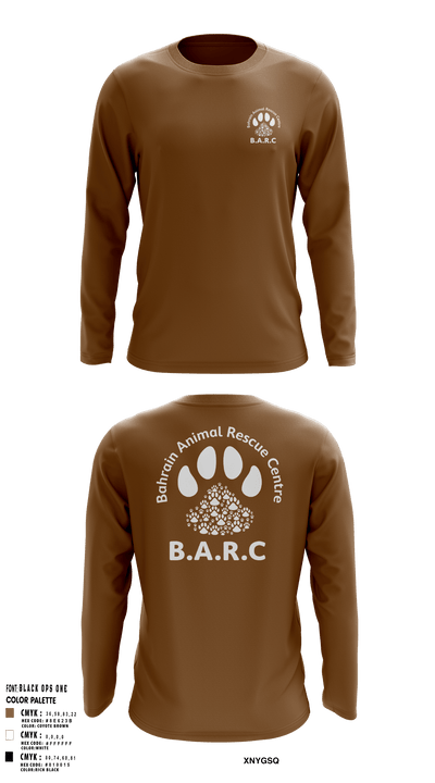 Bahrain Animal Rescue Center 9628142 Long Sleeve Performance Shirt - 9