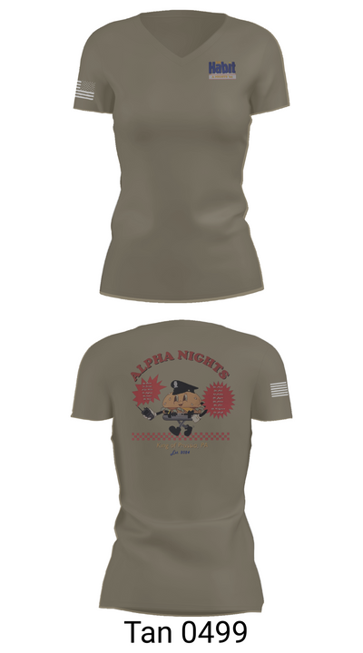 Upper Merion 36683777 Women's Short Sleeve V-neck Shirt - 65