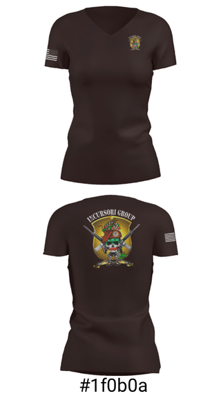 Women's Short Sleeve Vneck Shirt, Incursori, , Teamtime, Team time, sublimation, custom sports apparel, team uniforms, spirit wear, spiritwear, sports uniforms, custom shirts, team store, custom team store, fundraiser sports, apparel fundraiser