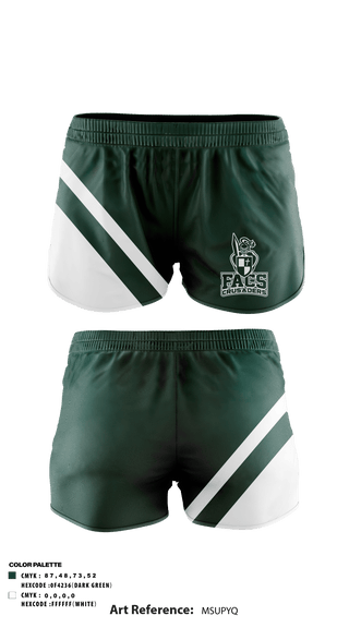 Track Shorts, FACS Crusaders, Track & Field, Teamtime, Team time, sublimation, custom sports apparel, team uniforms, spirit wear, spiritwear, sports uniforms, custom shirts, team store, custom team store, fundraiser sports, apparel fundraiser