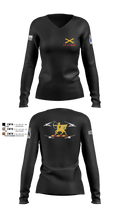 3-6 FA 74175293 Women's Long Sleeve V-neck Shirt - 10