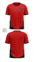 White Shield High School Wrestling 94078383 Short Sleeve Performance Shirt - 1