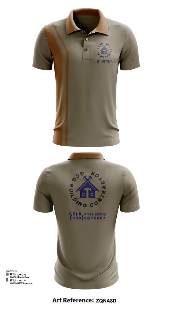 Short Sleeve Performance Polo, GCG BUILDING CONTRACTOR, , Teamtime, Team time, sublimation, custom sports apparel, team uniforms, spirit wear, spiritwear, sports uniforms, custom shirts, team store, custom team store, fundraiser sports, apparel fundraiser