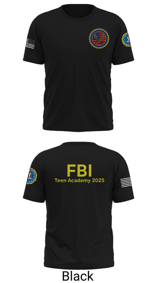 Short Sleeve Performance Shirt, FBI Citizens Academy, , Teamtime, Team time, sublimation, custom sports apparel, team uniforms, spirit wear, spiritwear, sports uniforms, custom shirts, team store, custom team store, fundraiser sports, apparel fundraiser