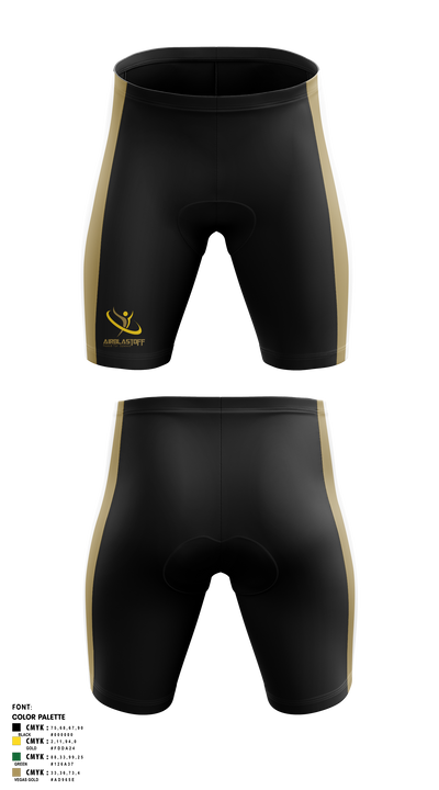 Airblastoff Lions 14236654 Men's Compression Shorts - 2