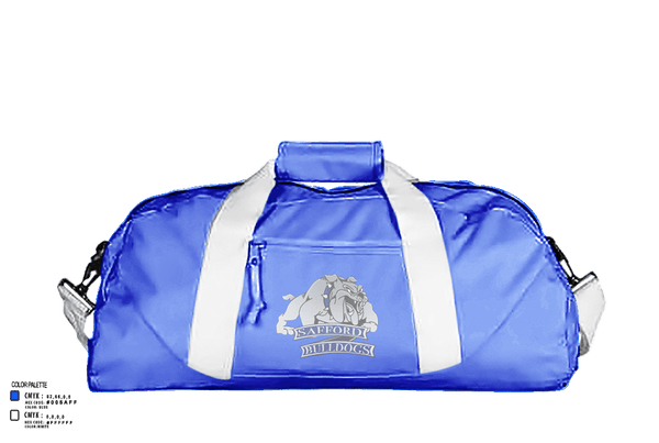 Duffle Bag, Safford High School Soccer, Men's Soccer, Teamtime, Team time, sublimation, custom sports apparel, team uniforms, spirit wear, spiritwear, sports uniforms, custom shirts, team store, custom team store, fundraiser sports, apparel fundraiser