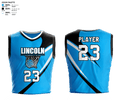 Lincoln Basketball Elite 18971847 Womens Reversible Basketball Jersey - 1