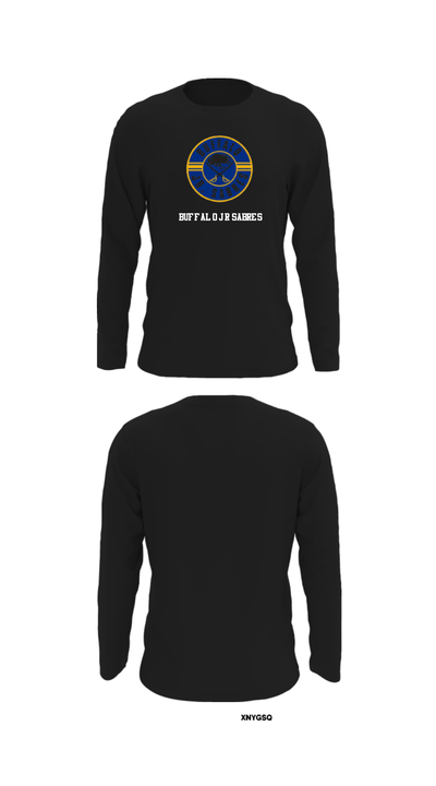 Buffalo jr sabres 58669888 Long Sleeve Performance Shirt - 27