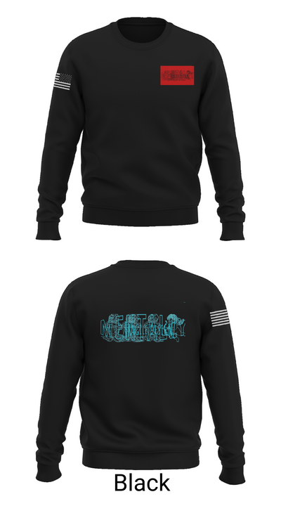 MENTALLY FRAGILE DESIGNZ 82373219 Crew Neck Sweatshirt - 21