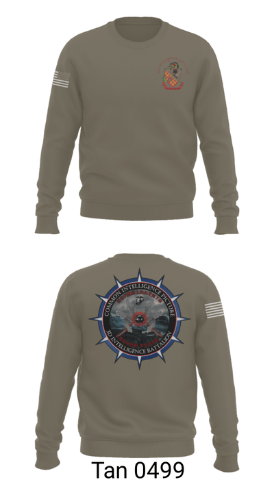 3rd Intelligence Battalion 49807001 Crew Neck Sweatshirt - 65