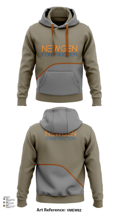 Newgen Constrction 18820013 Hoodie - 116