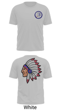 Byhalia High School Cheer 25376847 Old School Cotton Feel Shirt - 10
