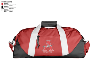 Duffle Bag, Allatoona Buccaneers, Men's Basketball, Teamtime, Team time, sublimation, custom sports apparel, team uniforms, spirit wear, spiritwear, sports uniforms, custom shirts, team store, custom team store, fundraiser sports, apparel fundraiser