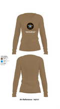 Lowndes County Sheriff’s Office Special Operations Division 52350448 Women's Long Sleeve V-neck Shirt - 2