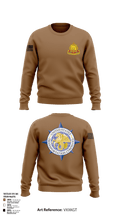 773rd transportation company 77722700 Crew Neck Sweatshirt - 132
