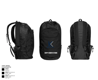 Gear Bag, Kopp Renovations, , Teamtime, Team time, sublimation, custom sports apparel, team uniforms, spirit wear, spiritwear, sports uniforms, custom shirts, team store, custom team store, fundraiser sports, apparel fundraiser