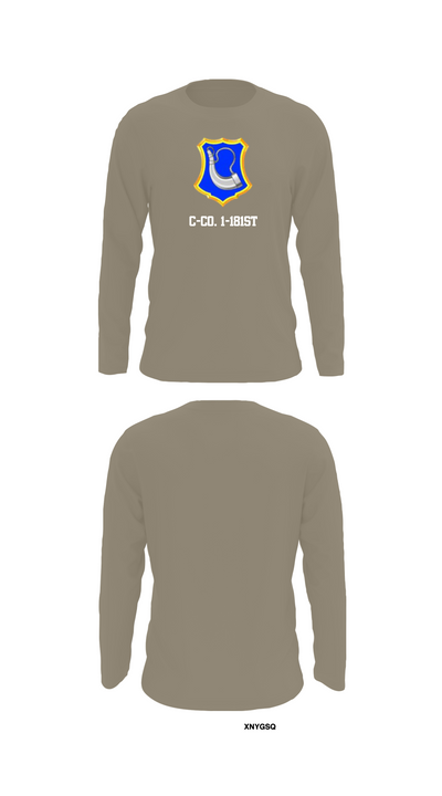C-Co. 1-181st 51621268 Long Sleeve Performance Shirt 69