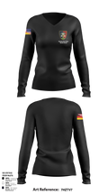 U.S. Army Health Clinic - Baumholder 42265508 Women's Long Sleeve V-neck Shirt - 150