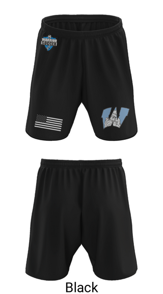 Athletic Shorts With Pockets, Willowbrook Warriors, Men's Soccer, Teamtime, Team time, sublimation, custom sports apparel, team uniforms, spirit wear, spiritwear, sports uniforms, custom shirts, team store, custom team store, fundraiser sports, apparel fundraiser