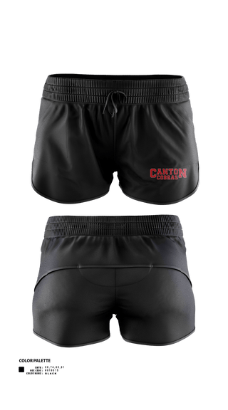 Womens Shorts, Canton Bowling, Bowling, Teamtime, Team time, sublimation, custom sports apparel, team uniforms, spirit wear, spiritwear, sports uniforms, custom shirts, team store, custom team store, fundraiser sports, apparel fundraiser