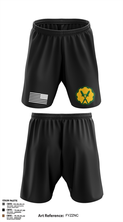 160th mp bn 37897815 Athletic Shorts With Pockets - 103