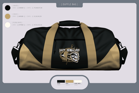 Duffle Bag, San Jose Hitsquad, , Teamtime, Team time, sublimation, custom sports apparel, team uniforms, spirit wear, spiritwear, sports uniforms, custom shirts, team store, custom team store, fundraiser sports, apparel fundraiser