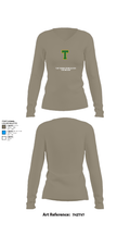 Tantasqua Regional High School Golf 92525572 Women's Long Sleeve V-neck Shirt - 28