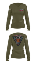 A Co.2-10 AHB 24005115 Women's Long Sleeve V-neck Shirt - 29