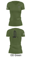 EODMU2 PLT 201 28885436 Women's Short Sleeve V-neck Shirt - 27