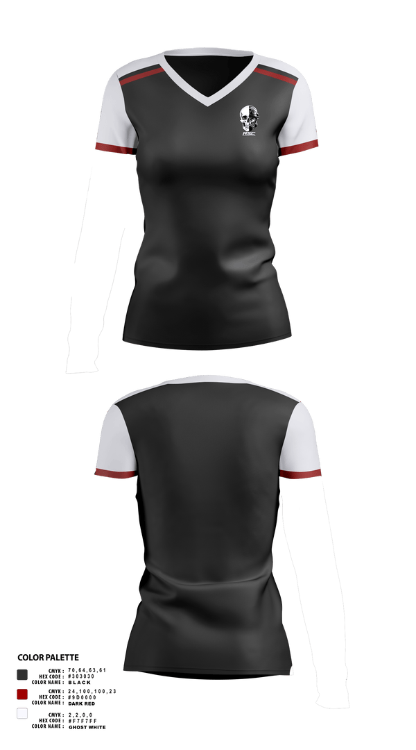 Womens Short Sleeve Vneck Shirt, Refinery Safety Culture, , Teamtime, Team time, sublimation, custom sports apparel, team uniforms, spirit wear, spiritwear, sports uniforms, custom shirts, team store, custom team store, fundraiser sports, apparel fundraiser