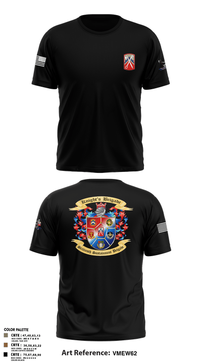 16th Sustainment Brigade 31435396 Short Sleeve Performance Shirt - 3