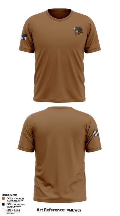 C BTRY, 5-4 ADAR Old School Cotton Feel Shirt - 1