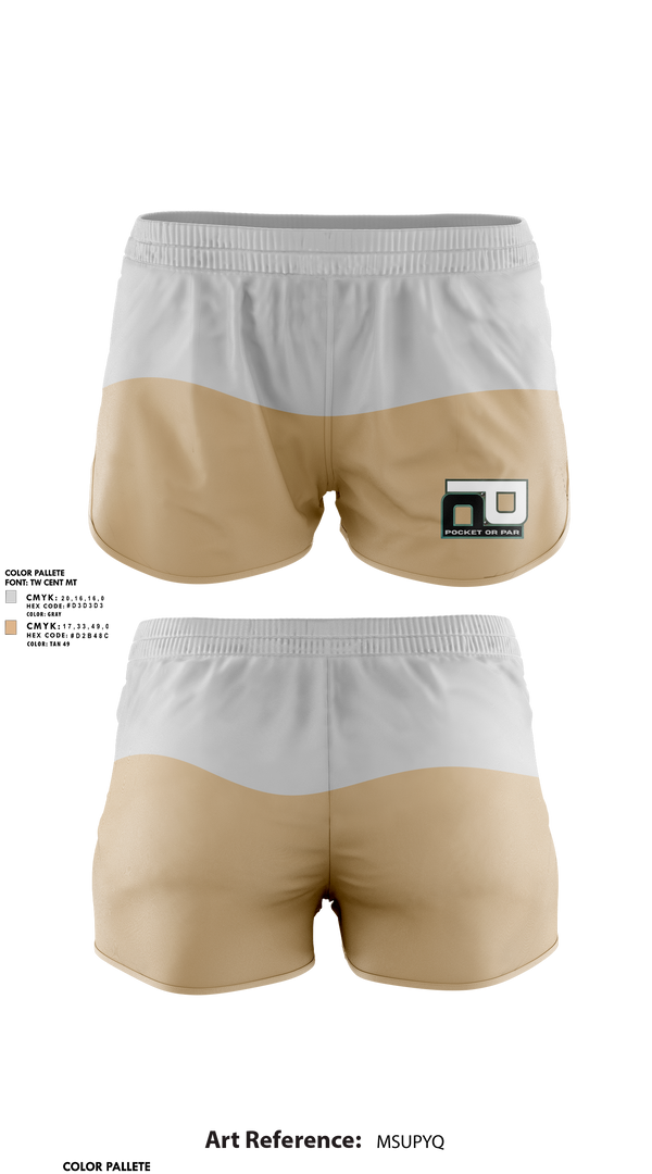 Womens Shorts, Pocket or Par, , Teamtime, Team time, sublimation, custom sports apparel, team uniforms, spirit wear, spiritwear, sports uniforms, custom shirts, team store, custom team store, fundraiser sports, apparel fundraiser