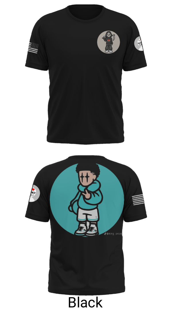 Short Sleeve Performance Shirt, T-Rex’s, Men's Basketball, Teamtime, Team time, sublimation, custom sports apparel, team uniforms, spirit wear, spiritwear, sports uniforms, custom shirts, team store, custom team store, fundraiser sports, apparel fundraiser