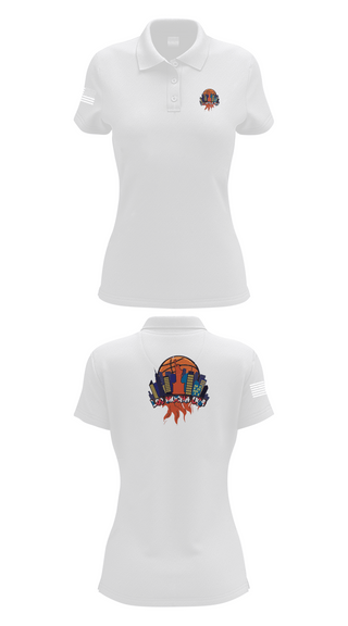 Womens Short Sleeve Performance Polo, Lo Mucha, Men's Basketball, Teamtime, Team time, sublimation, custom sports apparel, team uniforms, spirit wear, spiritwear, sports uniforms, custom shirts, team store, custom team store, fundraiser sports, apparel fundraiser