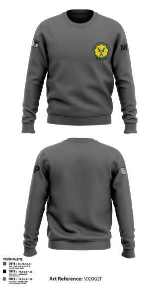 Crew Neck Sweatshirt, 160th mp bn, Army, Teamtime, Team time, sublimation, custom sports apparel, team uniforms, spirit wear, spiritwear, sports uniforms, custom shirts, team store, custom team store, fundraiser sports, apparel fundraiser