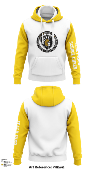 Hoodie, Italy High School Cheer, Cheer, Teamtime, Team time, sublimation, custom sports apparel, team uniforms, spirit wear, spiritwear, sports uniforms, custom shirts, team store, custom team store, fundraiser sports, apparel fundraiser
