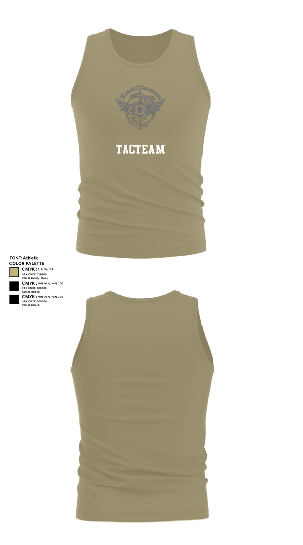 Tank Top, TacTeam, Army, Teamtime, Team time, sublimation, custom sports apparel, team uniforms, spirit wear, spiritwear, sports uniforms, custom shirts, team store, custom team store, fundraiser sports, apparel fundraiser
