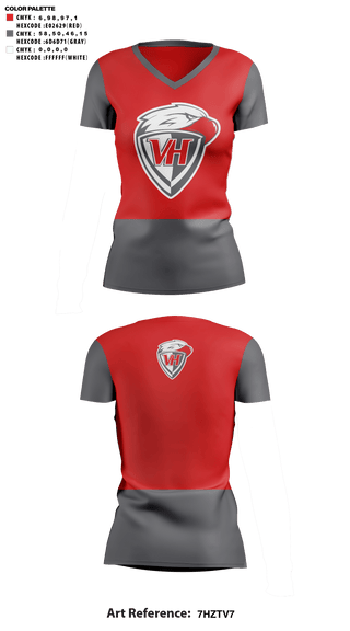Womens Short Sleeve Vneck Shirt, Van Horn High School Cheer, Cheer, Teamtime, Team time, sublimation, custom sports apparel, team uniforms, spirit wear, spiritwear, sports uniforms, custom shirts, team store, custom team store, fundraiser sports, apparel fundraiser