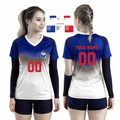 Ravenna High School Volleyball 59836361 Women's Short Sleeve V-neck Shirt - 3