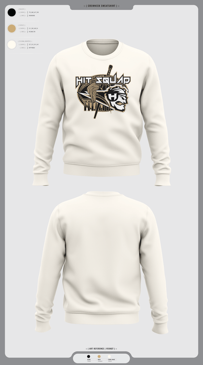 San Jose Hitsquad 79185295 Crew Neck Sweatshirt - 6